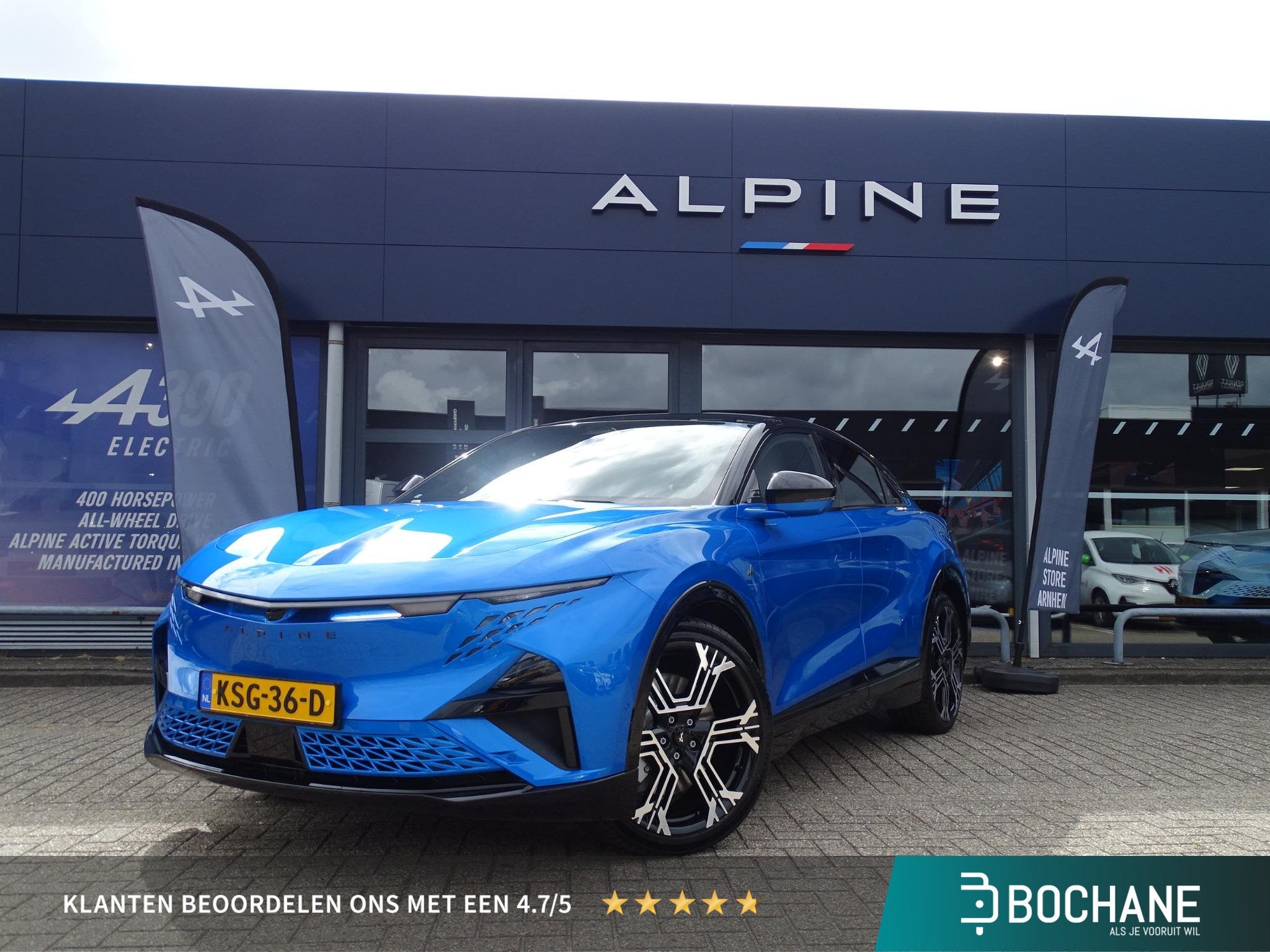 Alpine A390 GTS 89kWh | DEVIALET Xtreme Sound | Stoel & Stuu, Auto's, Automaat, 1350 kg, 89 kWh, Met garantie (alle)