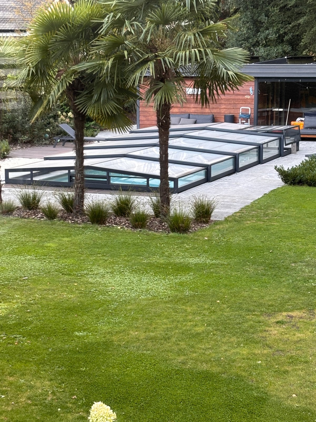 Coverswim zwembadoverkapping 4.35m x 10.57m, Ophalen, Gebruikt, Minder dan 80 cm, Overige typen