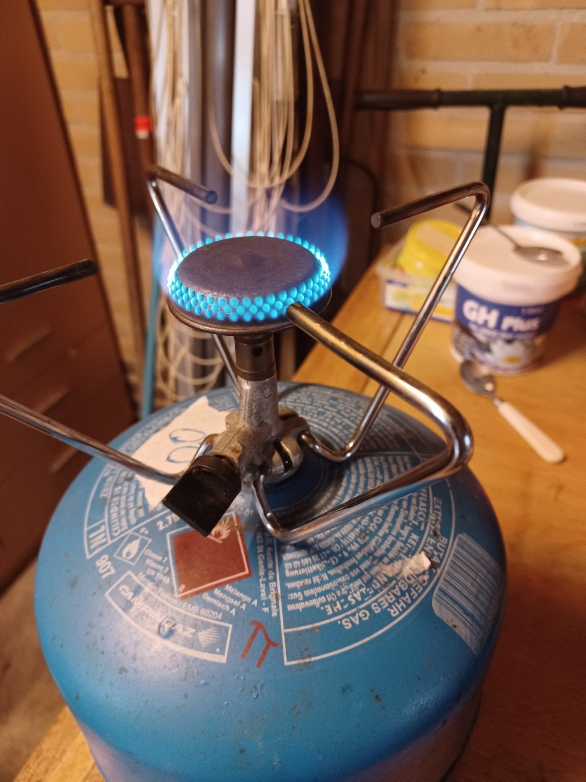 gaspit, Caravans en Kamperen, Kampeeraccessoires, Ophalen