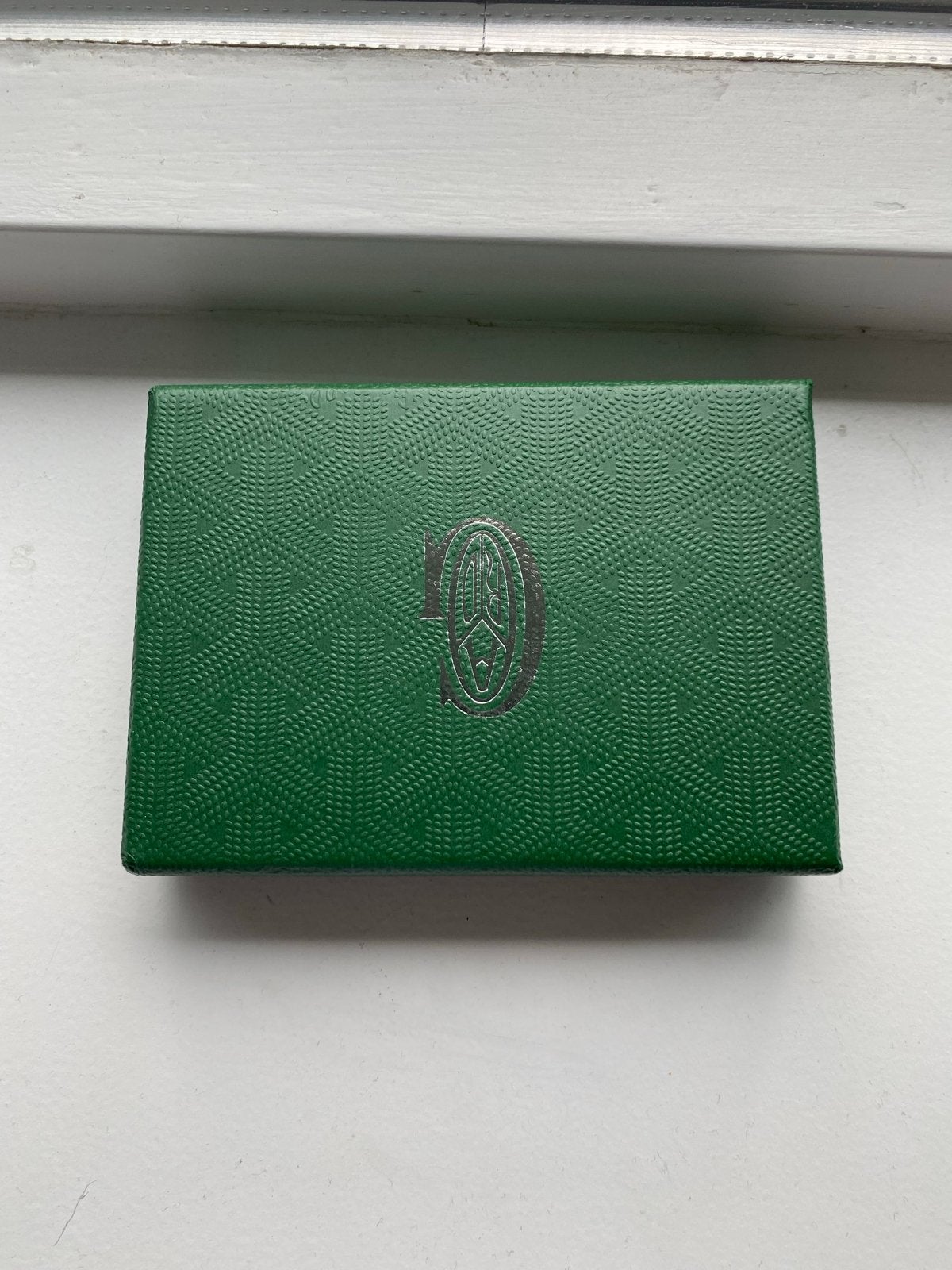 Goyard portemonnee, Sieraden, Tassen en Uiterlijk, Portemonnees, Ophalen of Verzenden, Gebruikt, Groen, Overige merken