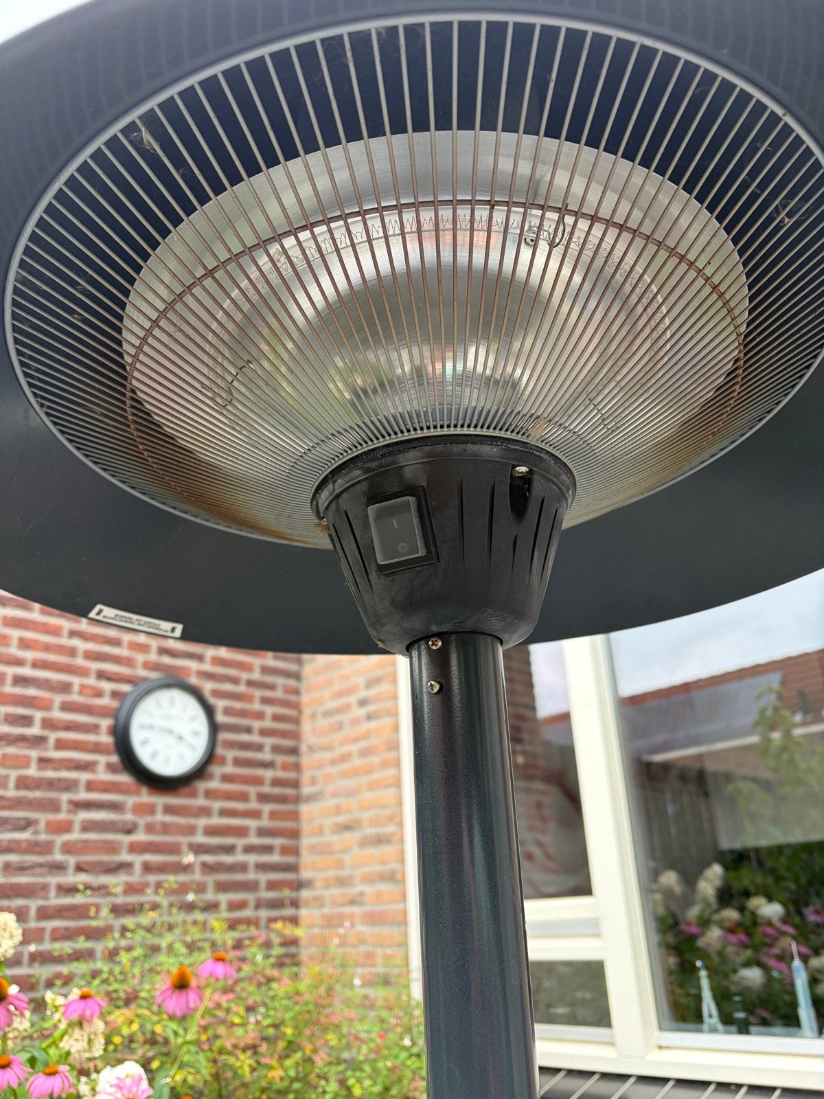 Terrasverwarmer - Elektrisch - Tafelmodel, Tuin en Terras, Ophalen, Gebruikt, Elektrisch, Vloer