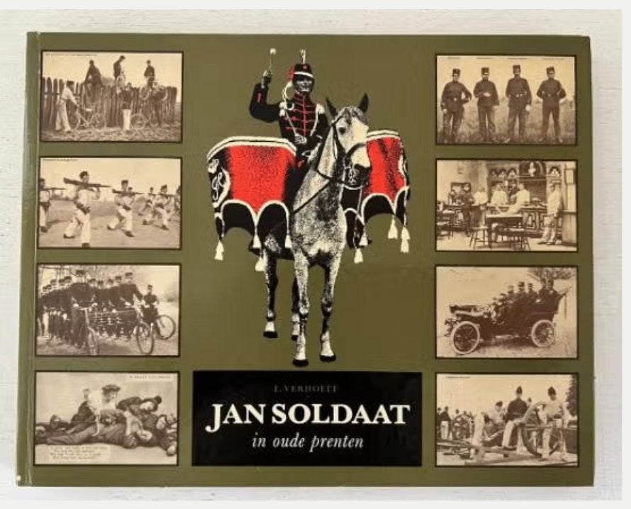 Jan soldaat in oude prenten, Ophalen of Verzenden, Landmacht, Tweede Wereldoorlog, Gelezen