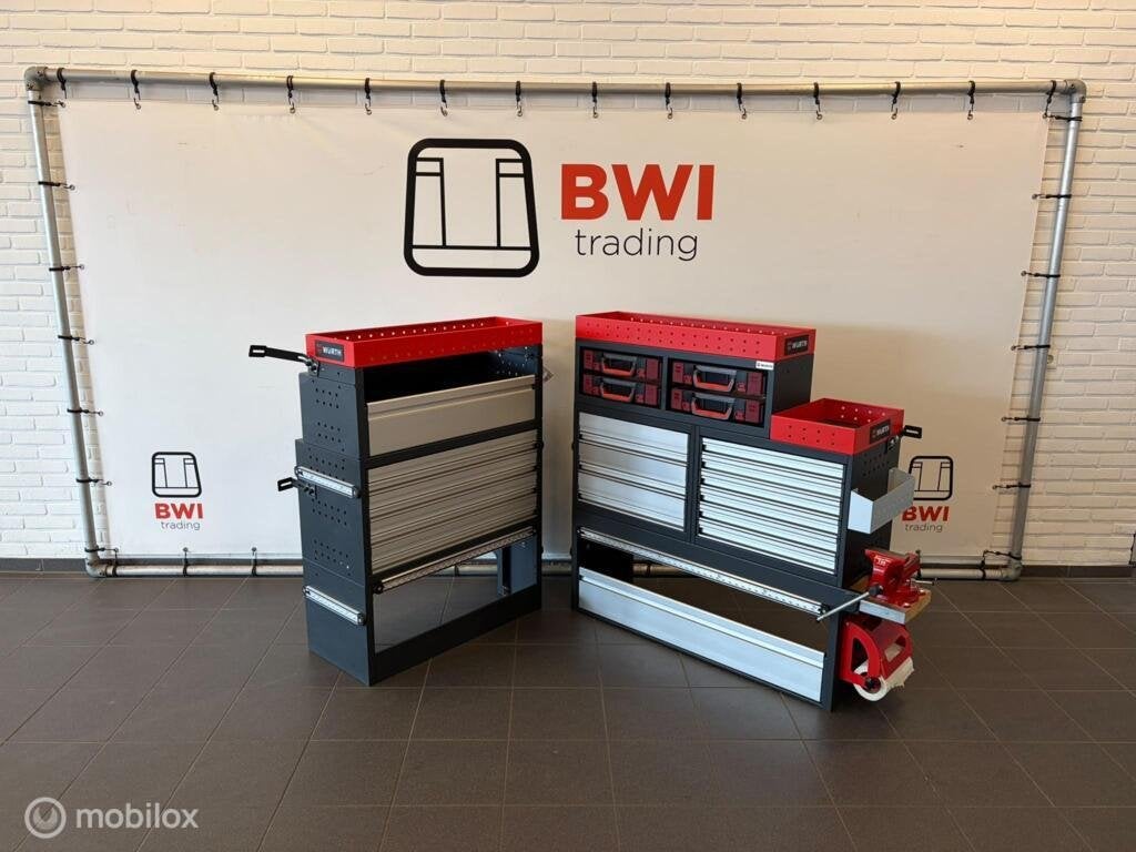 Würth set bedrijfswageninrichting L+R nieuwe inrichting, Ophalen of Verzenden