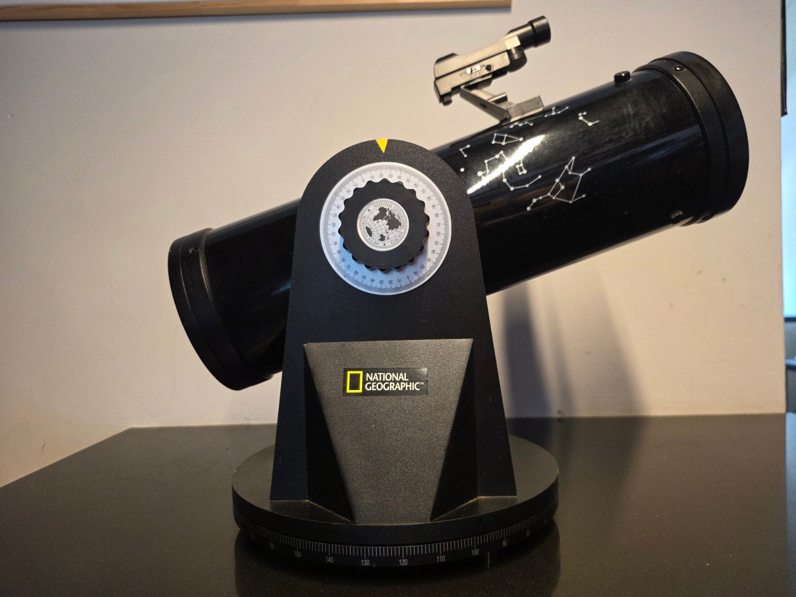 National Geographic Spiegeltelescoop (Reflector), Audio, Tv en Foto, Optische apparatuur | Telescopen, Ophalen of Verzenden, Zo goed als nieuw