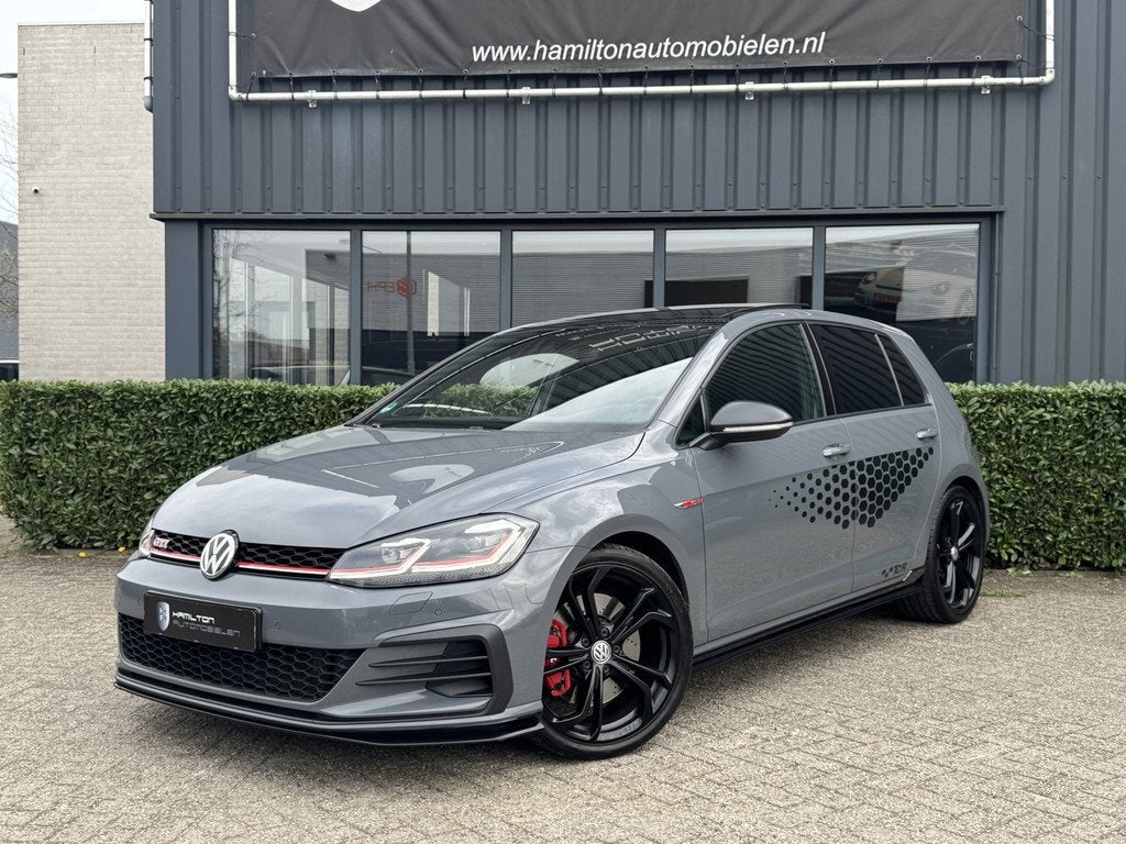 Volkswagen Golf 7,5 GTI TCR 2.0 TSI 290pk DSG / Aut. Akrapov, Auto's, Volkswagen, Bedrijf, Te koop, Golf, ABS, Achteruitrijcamera