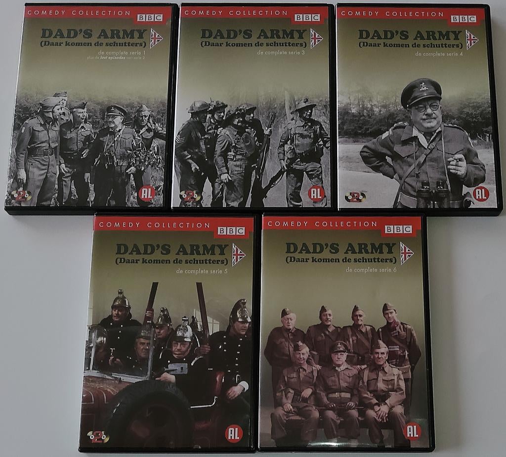 TV-Serie *** DAD'S ARMY *** Seizoen 1 + 3 + 4 + 5 + 6, Alle leeftijden, Ophalen of Verzenden, Zo goed als nieuw