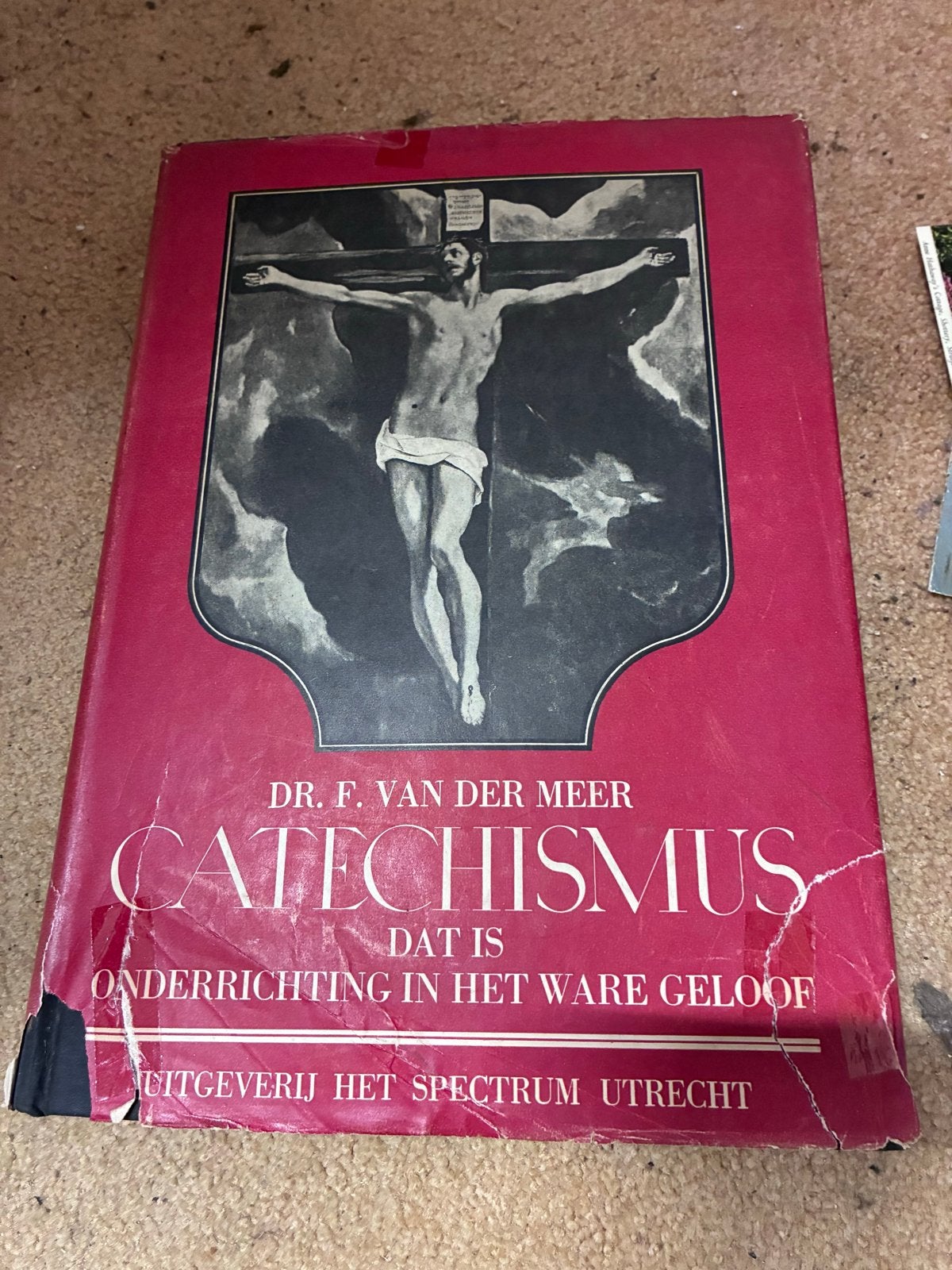 Catechismus - Dr. F. van der Meer - Onderrichting, Ophalen of Verzenden, Gelezen, Christendom | Katholiek