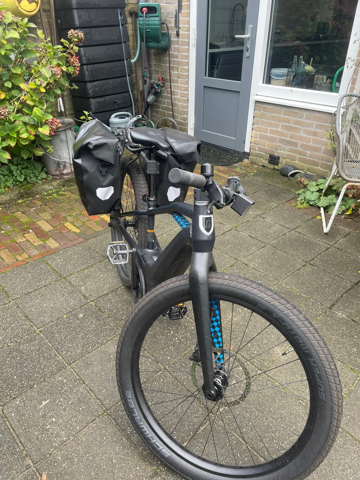Serial 1 mosh e bike  maat smal incl tassen ordlieb harley, Ophalen of Verzenden, Zo goed als nieuw, Minder dan 16 inch