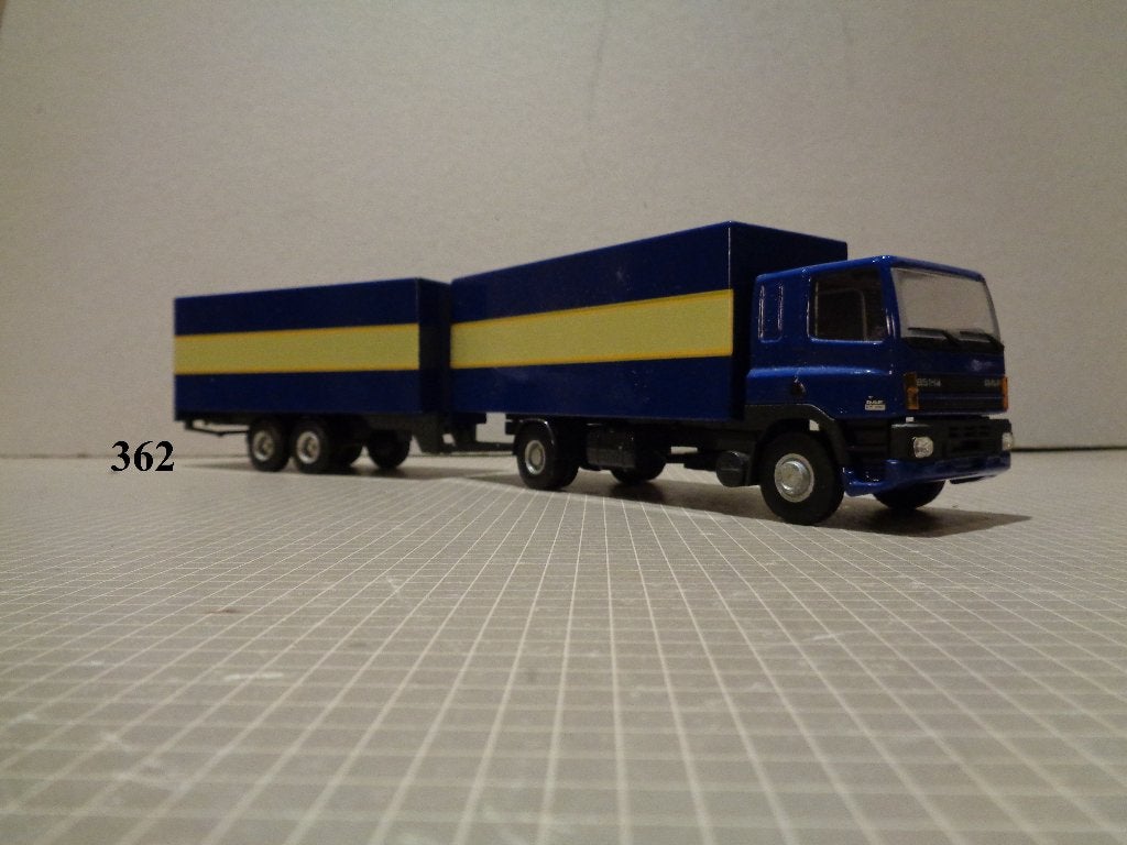 lion daf 85 wipkar combi demo, Ophalen of Verzenden, Zo goed als nieuw, Bus of Vrachtwagen, Lion Toys