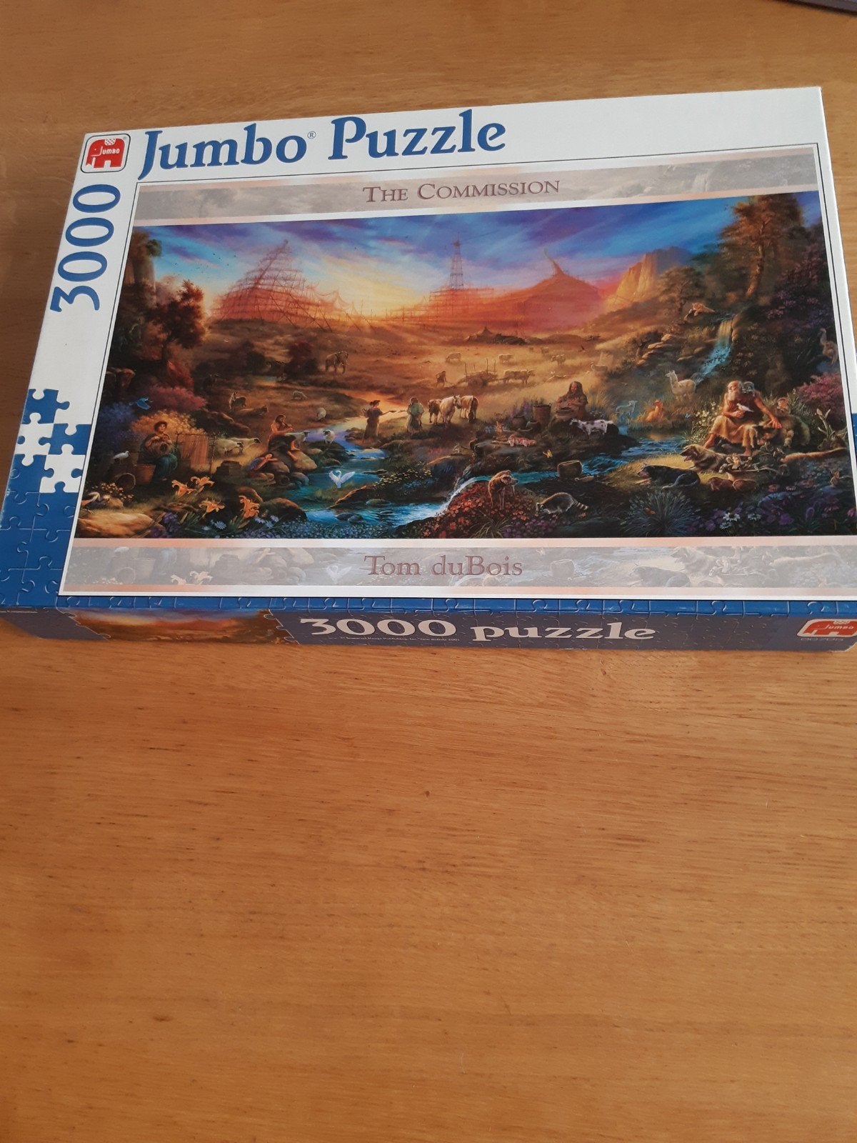 JUMBO Legpuzzel 'The Commission' - Tom duBois - 3000 stukjes, Ophalen, Meer dan 1500 stukjes, Gebruikt, Legpuzzel