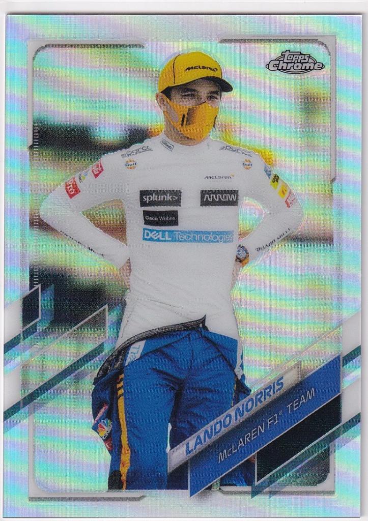 Lando Norris Refractor #52, Verzenden, Nieuw, Formule 1