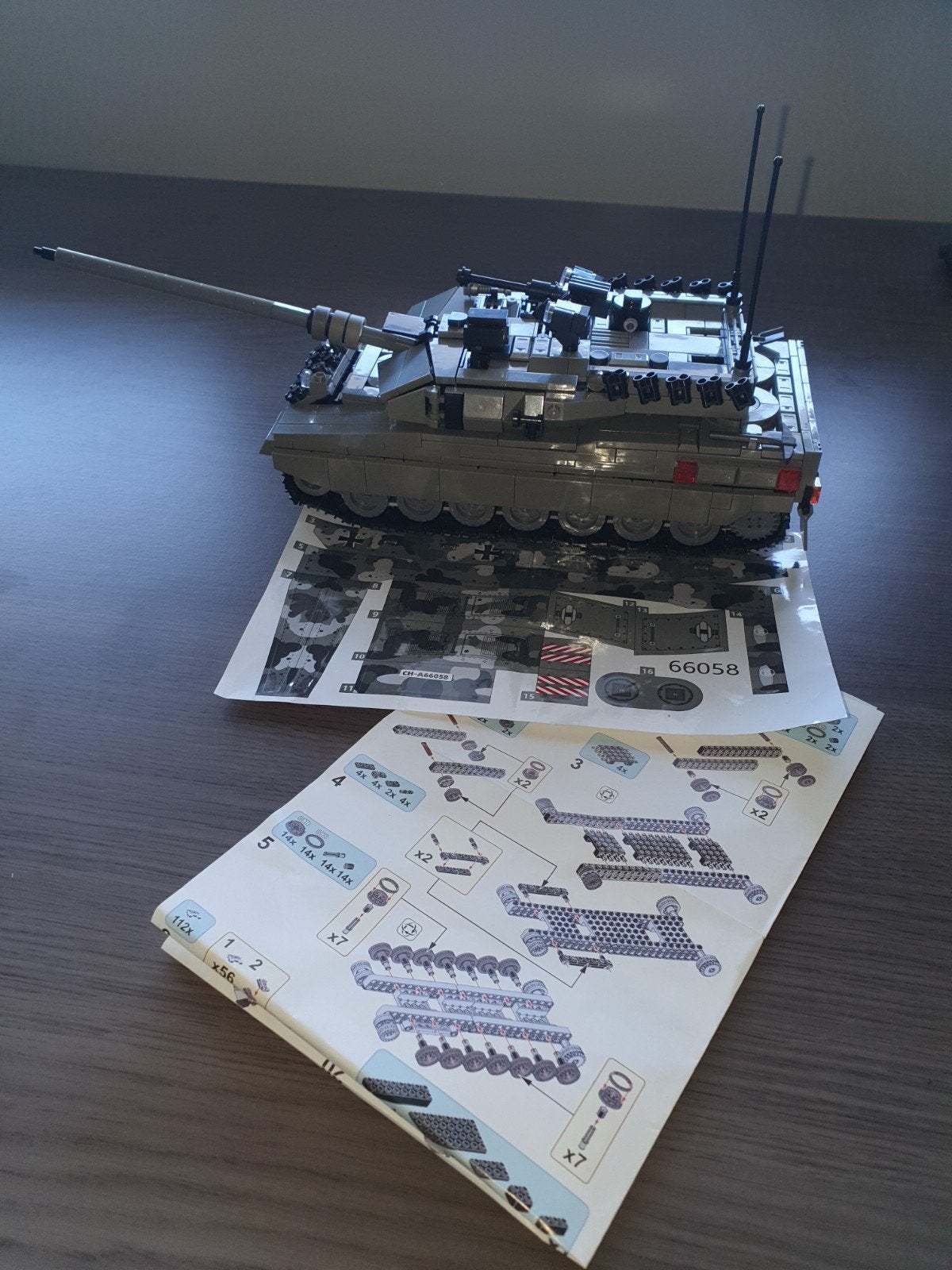 tank "lego" bouwstenen, Ophalen of Verzenden, Zo goed als nieuw, Tank, Overige merken