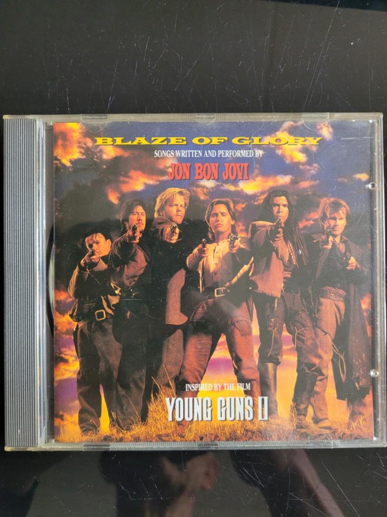 Jon Bon Jovi - Blaze of Glory (Young Guns II Soundtrack), Ophalen of Verzenden, Gebruikt