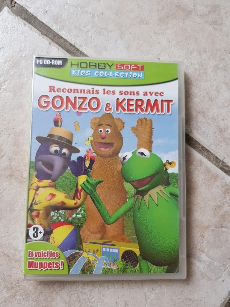 Gonzo et Kermit, Frans computerspelletje, Spelcomputers en Games, Games | Pc, 1 speler, Verzenden, Nieuw, Vanaf 3 jaar