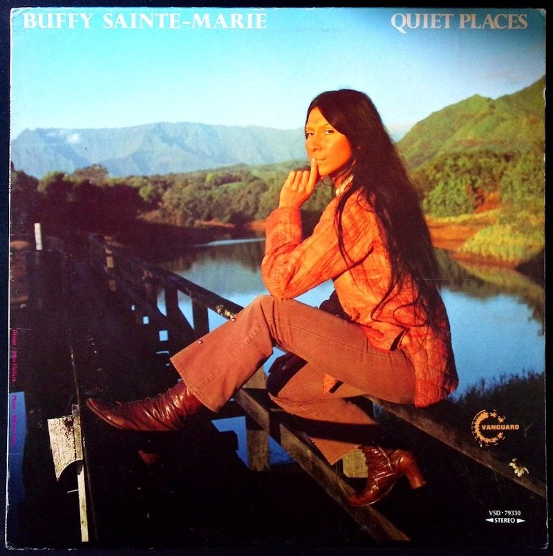 Buffy Sainte-Marie – Quiet Places LP USA near mint, LP, Zo goed als nieuw, Beschermende buitenhoes, Ophalen of Verzenden