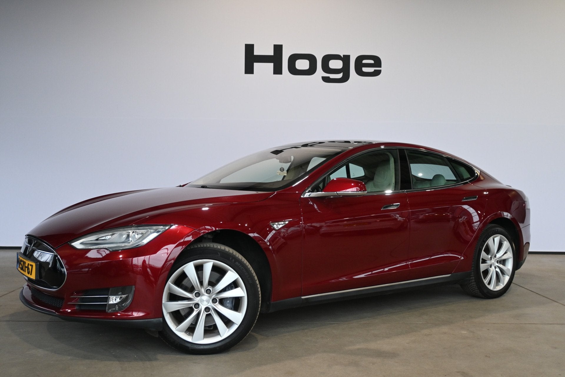 Tesla Model S 85 Performance Tech Pack ECC Navigatie Licht m, Auto's, Tesla, Achterwielaandrijving, Gebruikt, Met garantie (alle)