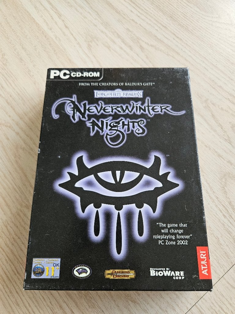Neverwinter Nights (PC CD-ROM) - Big Box Edition, Gebruikt, 1 speler, Ophalen of Verzenden, Role Playing Game (Rpg)