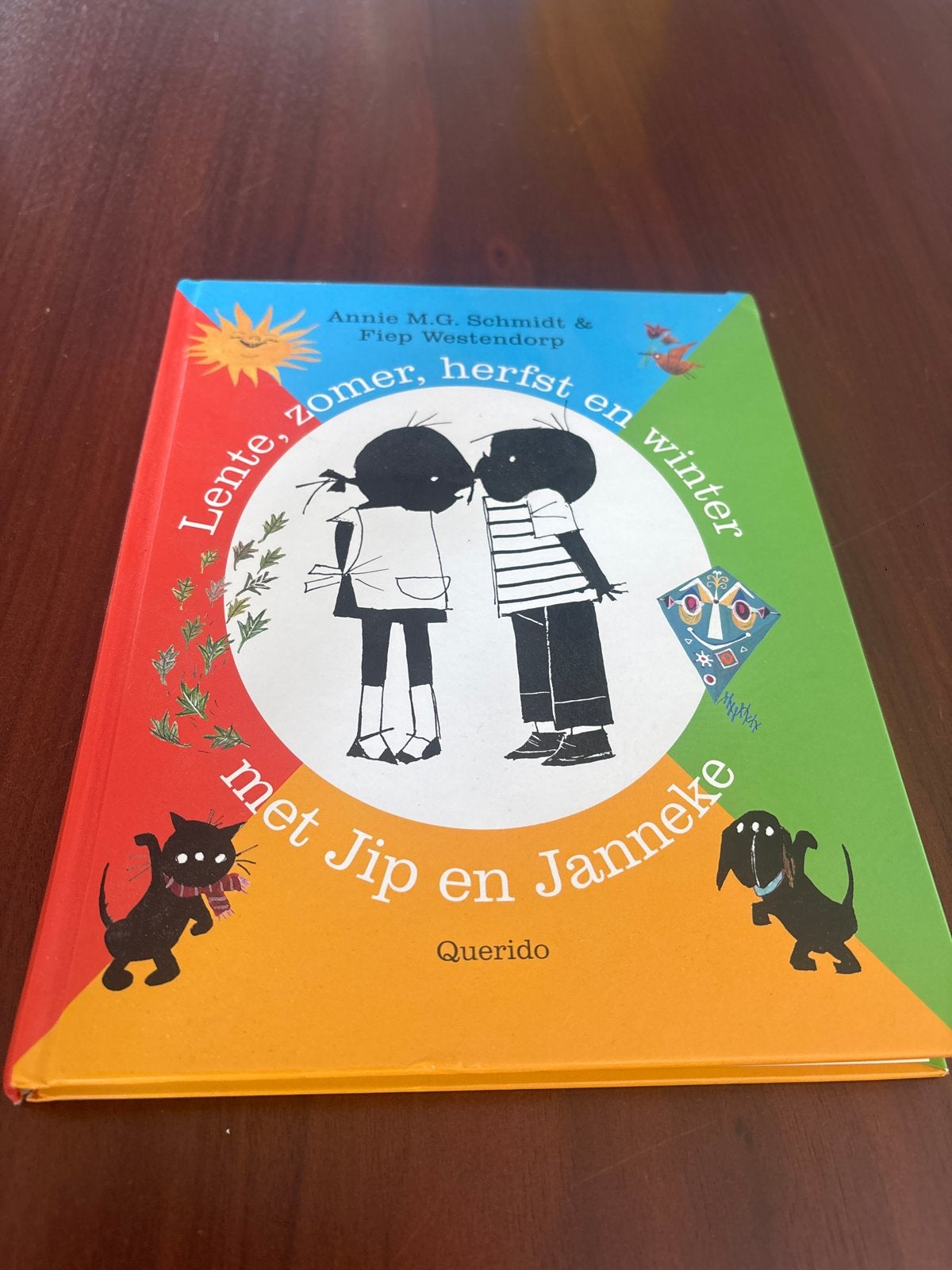 Lente, zomer, herfst en winter met Jip en Janneke, Boeken, Ophalen of Verzenden, Zo goed als nieuw, Fictie algemeen