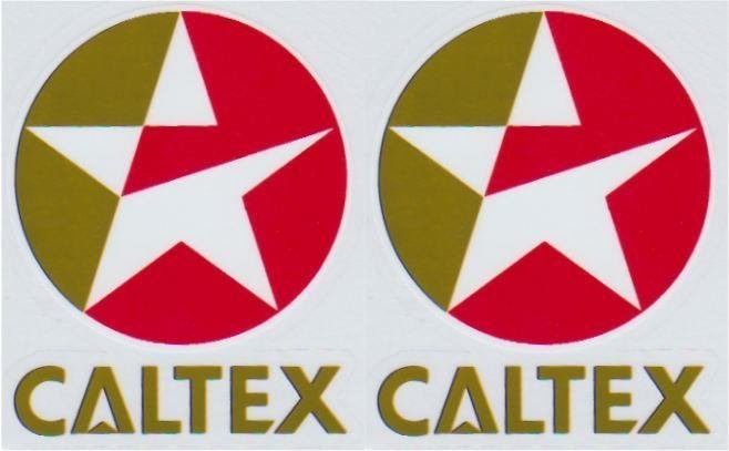 Caltex sticker set #6, Verzenden