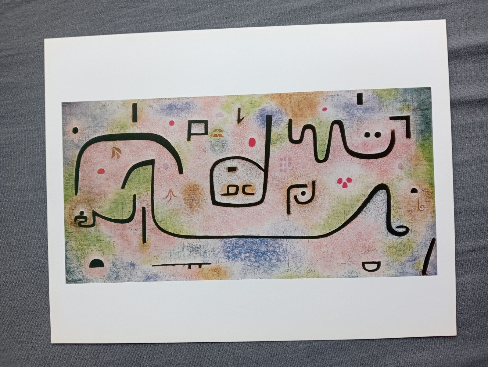 Paul Klee print jaren 80, Tickets en Kaartjes, Eén persoon, Cadeaubon