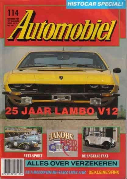 Automobiel 114 1989 : Aston Martin - Ford Zephyr - Trabant, Boeken, Auto's | Folders en Tijdschriften, Ophalen of Verzenden, Gelezen