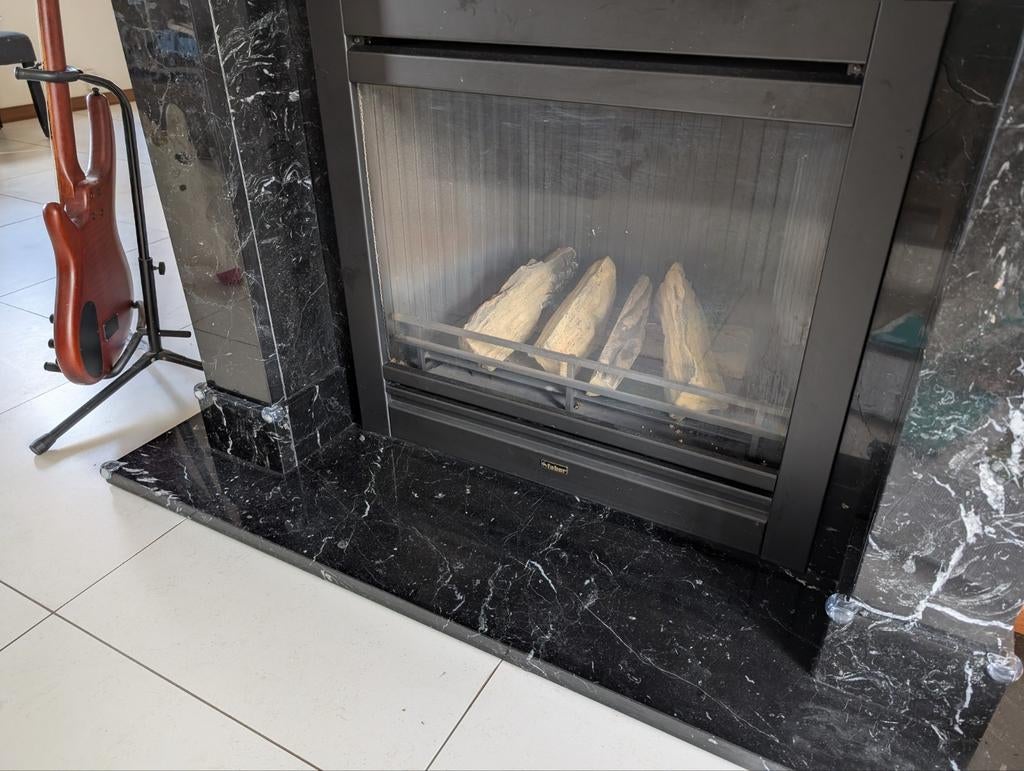 Faber (inbouw)gashaard, zeer goede staat, Ophalen, Gebruikt, Inbouwhaard, Gashaard