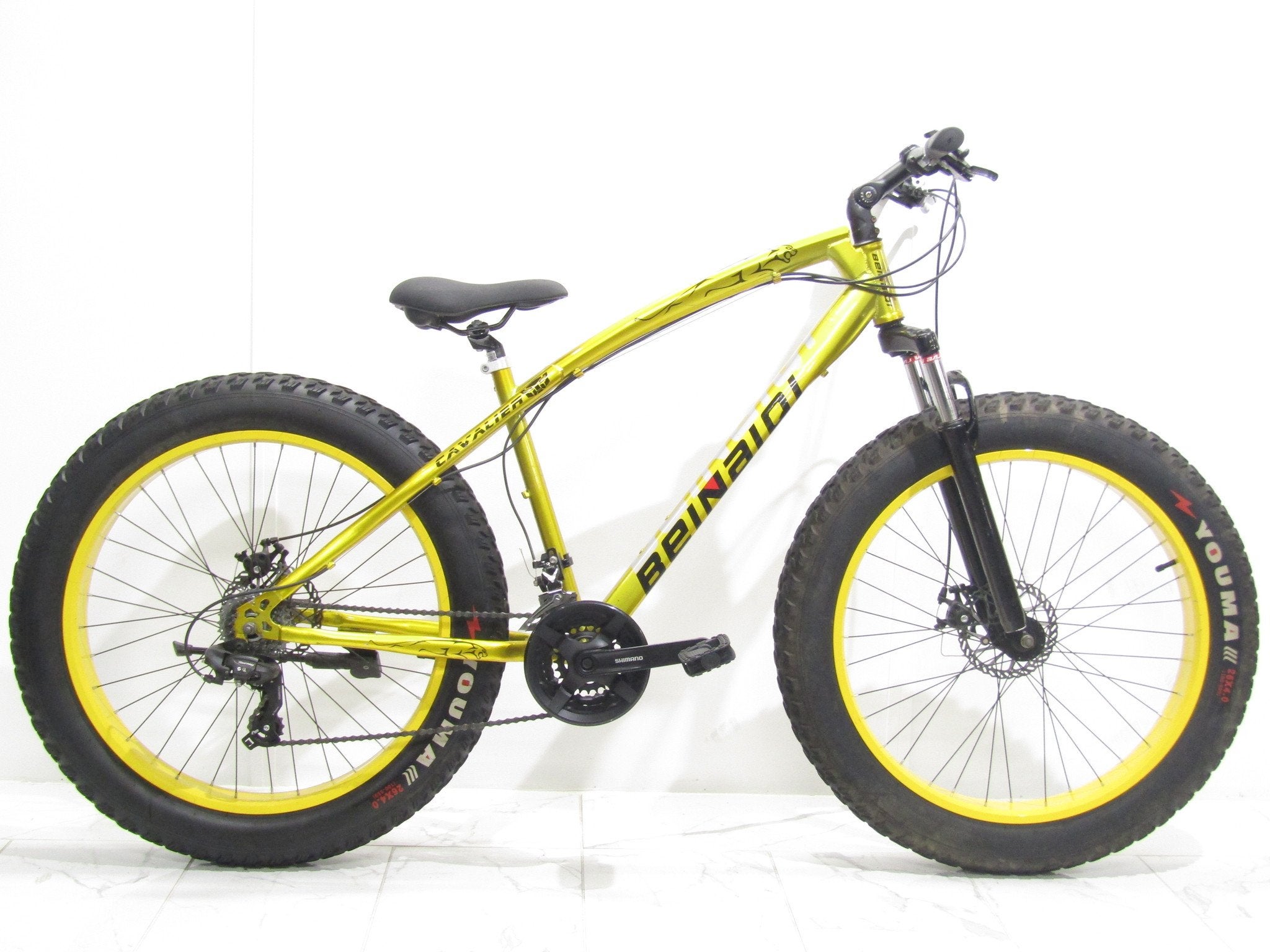 Peugeot Beinaiqi geel heren 46cm 26inch, Fietsen en Brommers, 45 tot 49 cm, Gebruikt, Overige merken