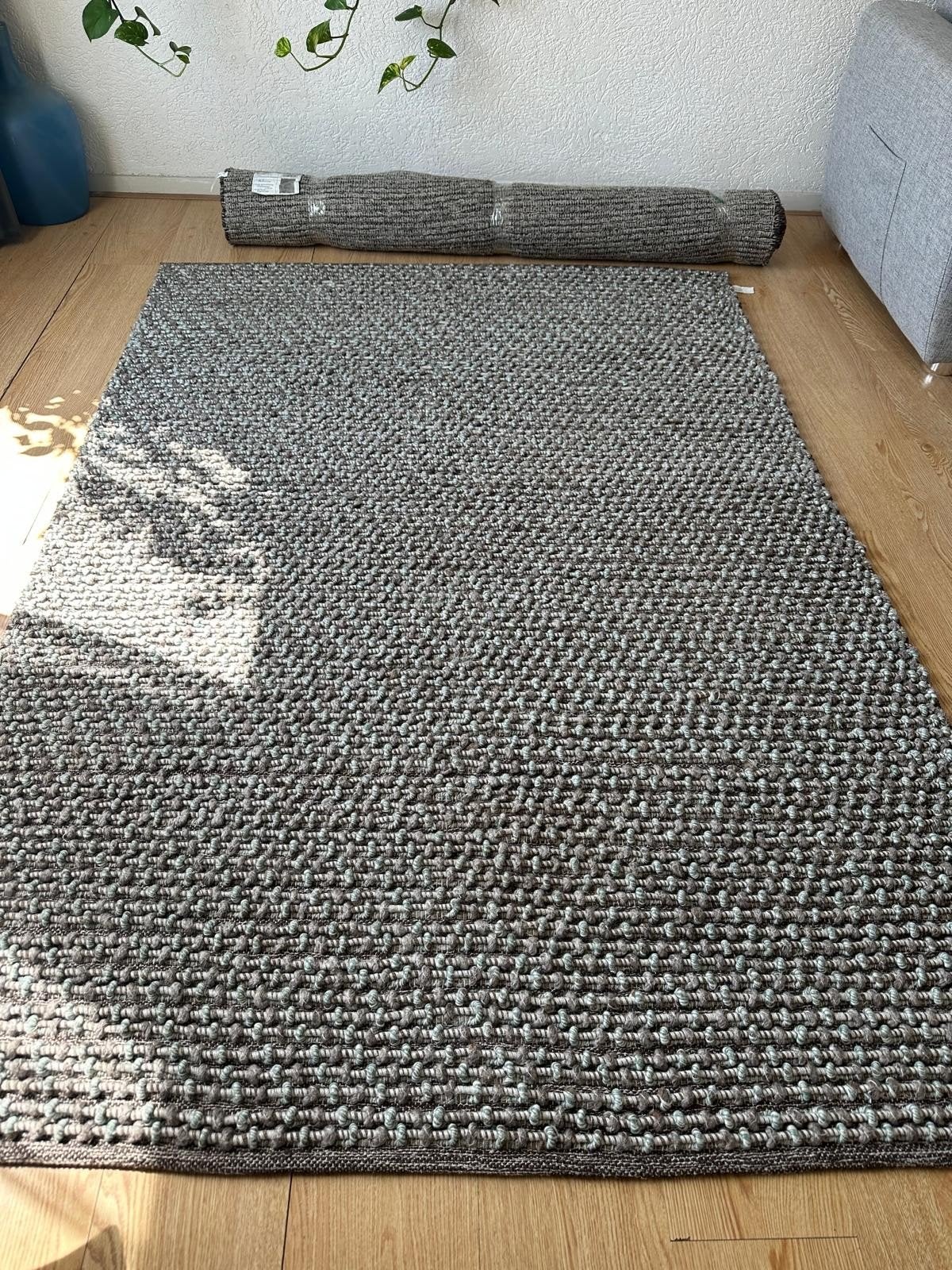 Vloerkleed, Ophalen, Groen, 200 cm of meer, Zo goed als nieuw