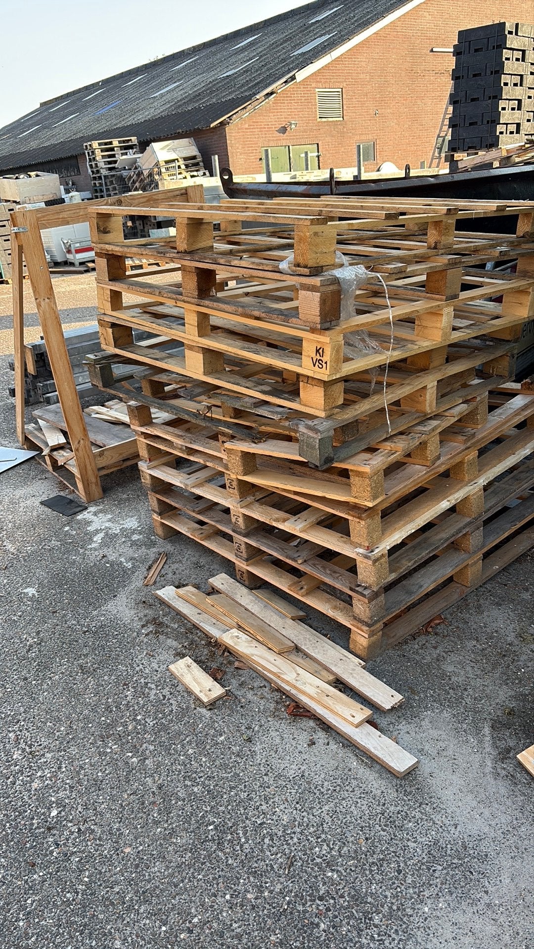 Pallets, Ophalen, Zo goed als nieuw, Pallet, Minder dan 200 cm