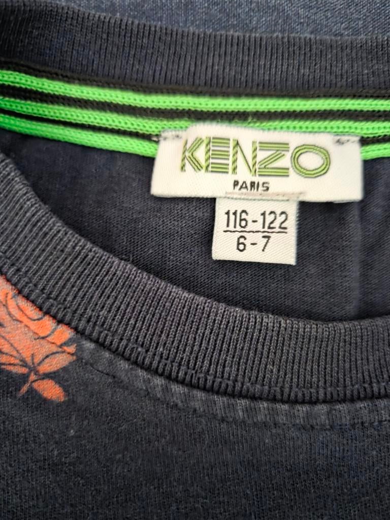 Kenzo tshirt, Kinderen en Baby's, Kinderkleding | Maat 122, Ophalen of Verzenden, Zo goed als nieuw, Meisje, Shirt of Longsleeve