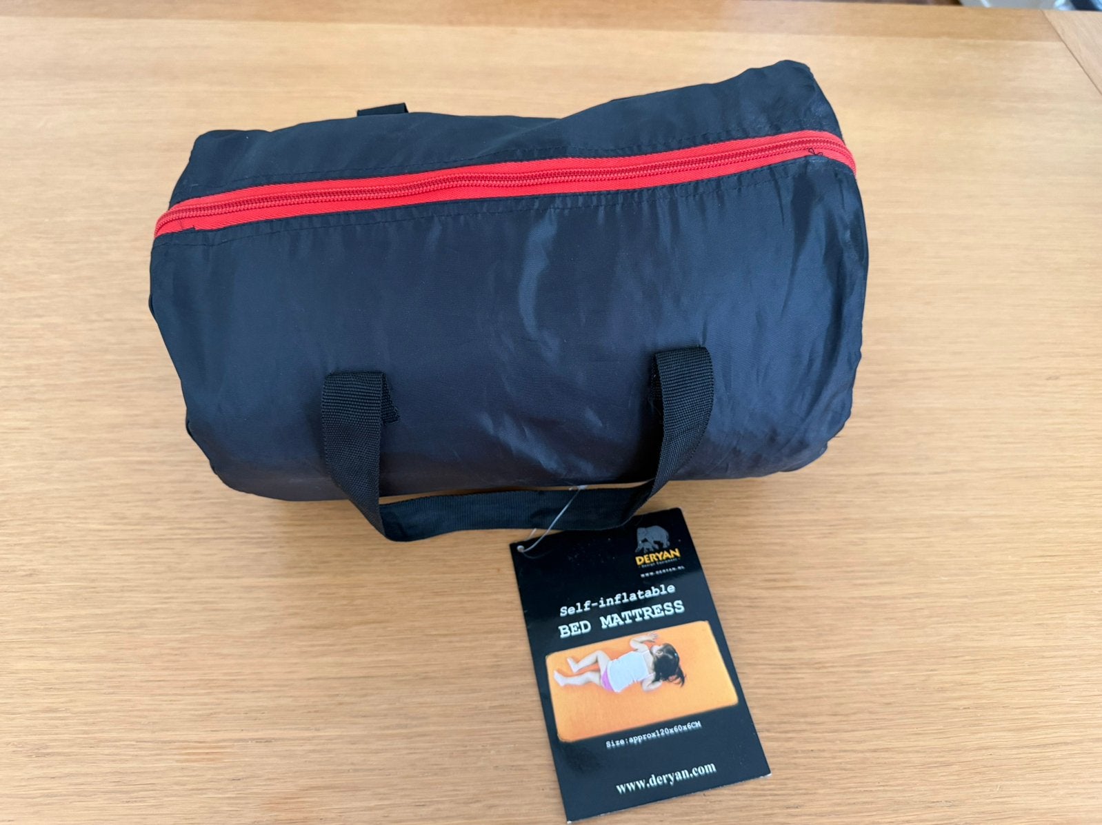 NIEUW Deryan zelf opblaasbaar matras voor reisbedje, Ophalen of Verzenden, Nieuw, Reisbedje