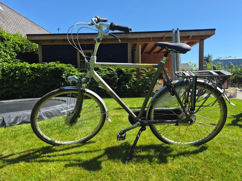 Gazelle Chamonix Herenfiets - Comfortabel en Betrouwbaar, Ophalen of Verzenden, Gebruikt, Gazelle