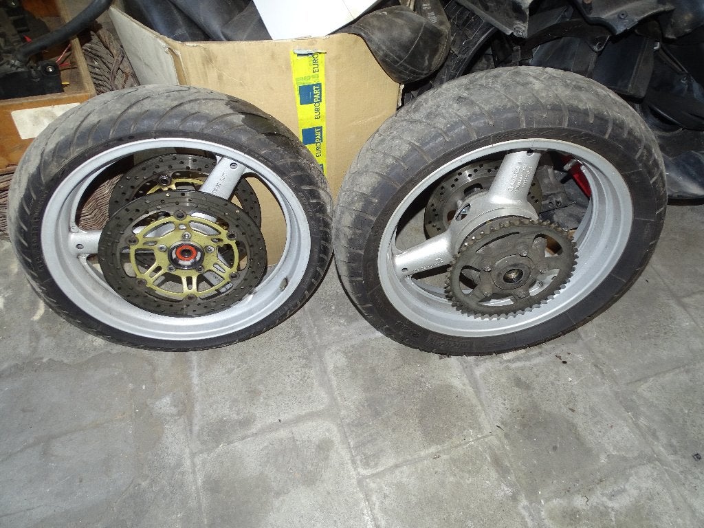 suzuki sv650 wielen 1999-2002, Ophalen, Gebruikt