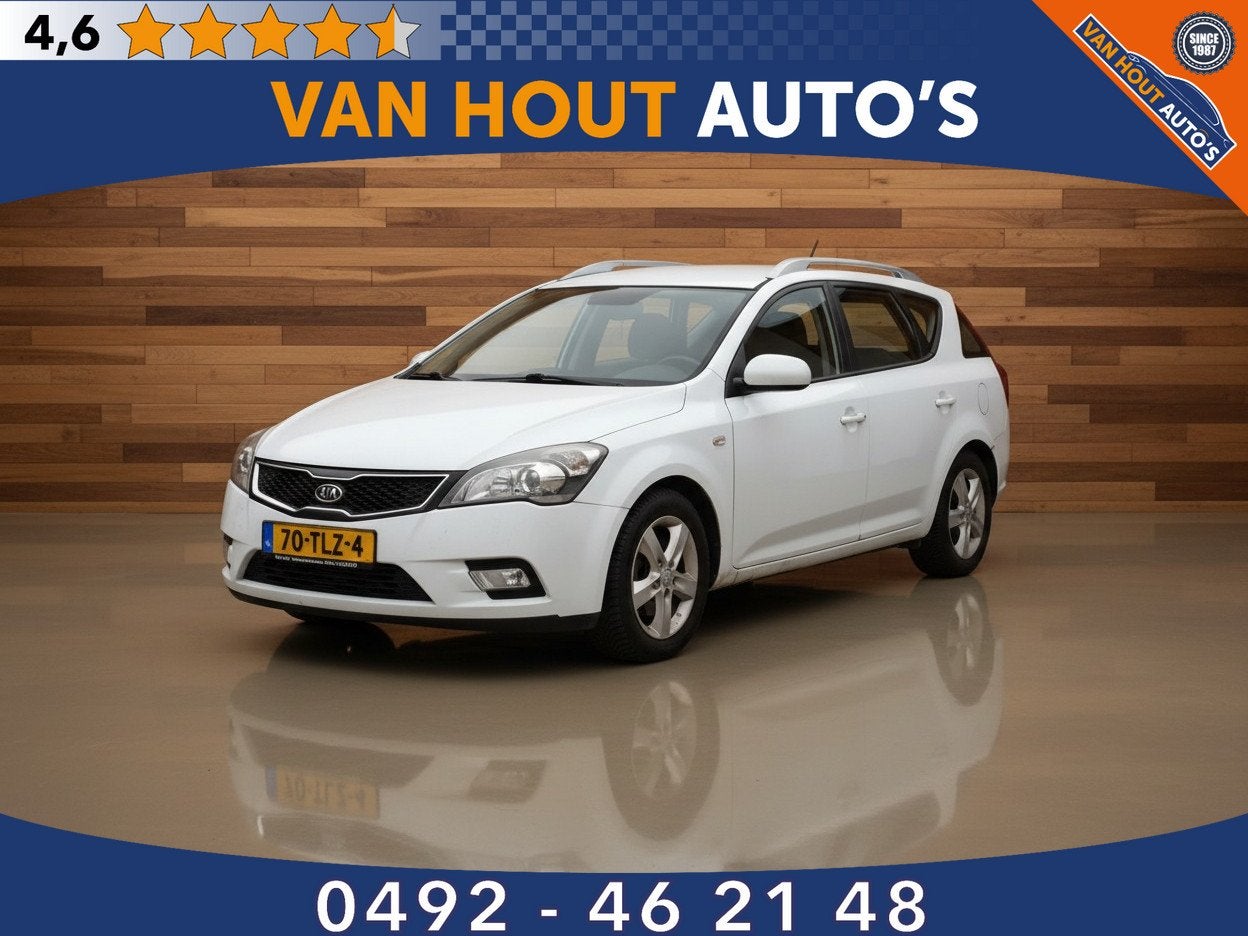 Kia cee'd Sporty Wagon 1.6 CRDi Navigator Plus Pack | NO APK, Auto's, Voorwielaandrijving, Euro 5, Stof, Gebruikt