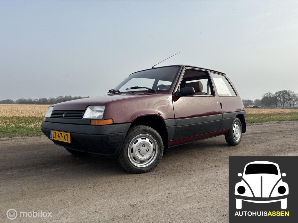 Renault 5 R 5 TL, Auto's, Renault, Bedrijf, Te koop, Benzine, Hatchback, Handgeschakeld, Origineel Nederlands, Rood, Voorwielaandrijving