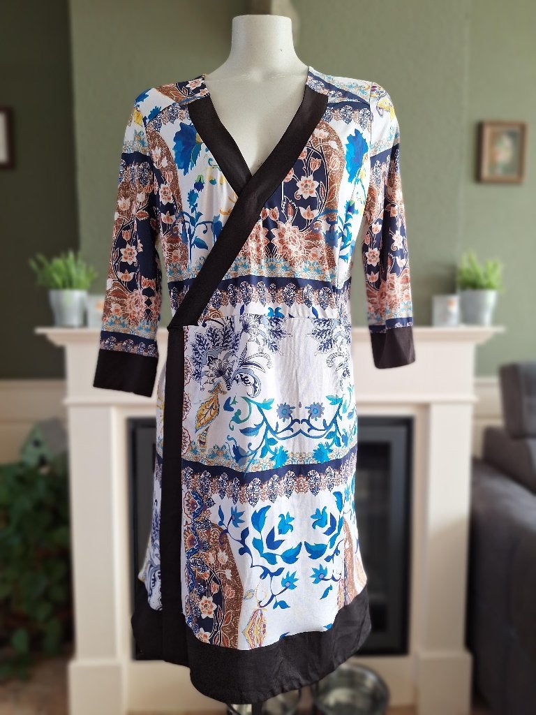 Etoile du Monde kimono achtige jurk 2 L 40, Kleding | Dames, Maat 38/40 (M), Overige kleuren, Verzenden, Etoile du Monde