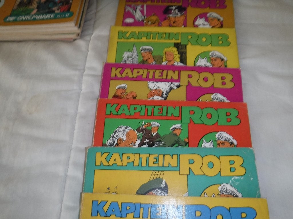 KAPITEIN ROB, Ophalen of Verzenden, Zo goed als nieuw, Meerdere stripboeken, Pieter Kuhn