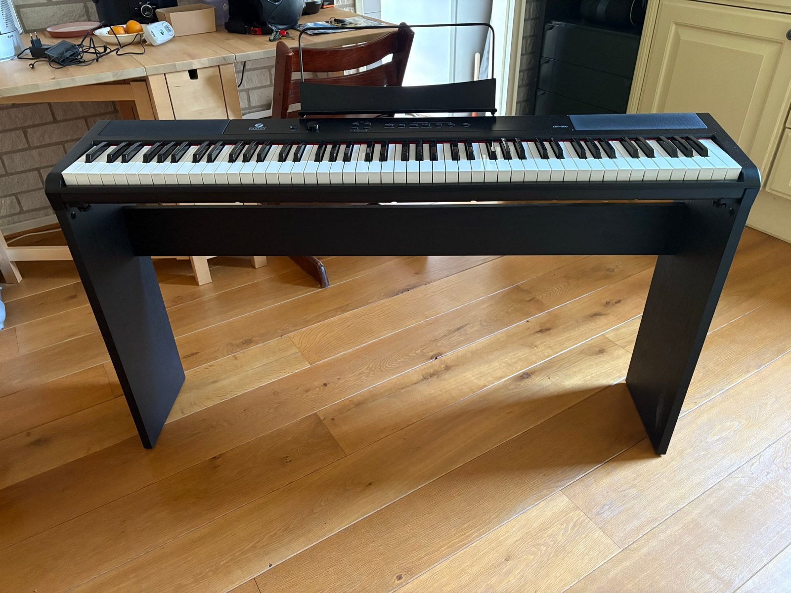 Fazley FSP-200 Digitale Piano - Gloednieuw met onderstel, Muziek en Instrumenten, Piano's, Ophalen, Zwart, Digitaal, Nieuw