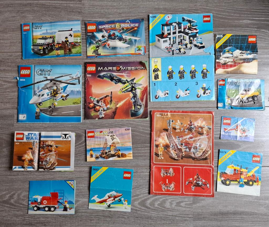 Lego boekjes, Ophalen of Verzenden, Gebruikt