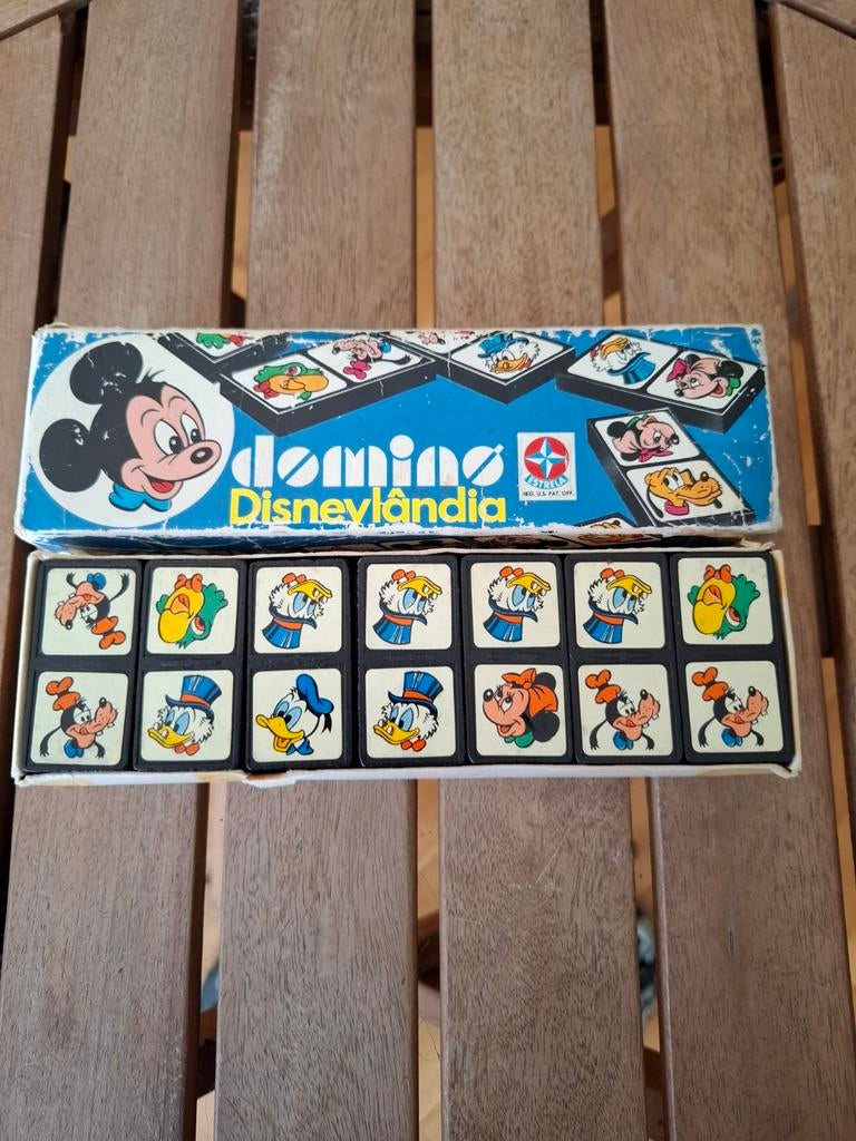 Vintage Disney dominospel compleet, Ophalen of Verzenden