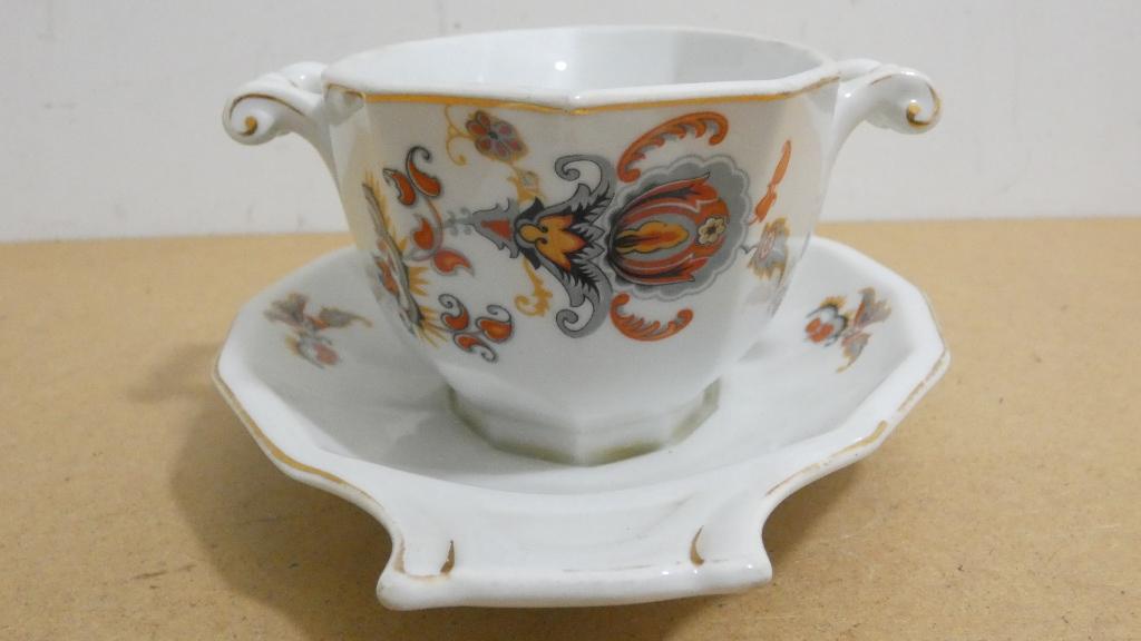 Antiek sauskom, sausboot [1219], Antiek en Kunst, Antiek | Servies los, Ophalen