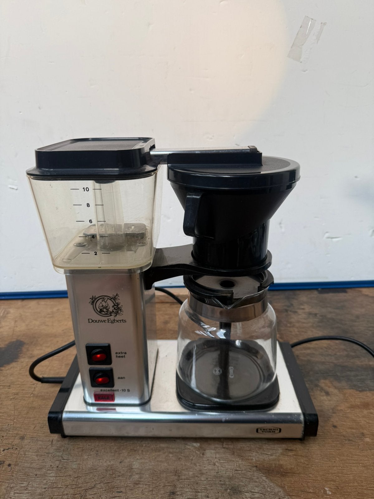 Douwe Egberts Technivorm Excellent-10 S koffieapparaat, 4 tot 10 kopjes, Ophalen of Verzenden, Zo goed als nieuw, Koffiemachine
