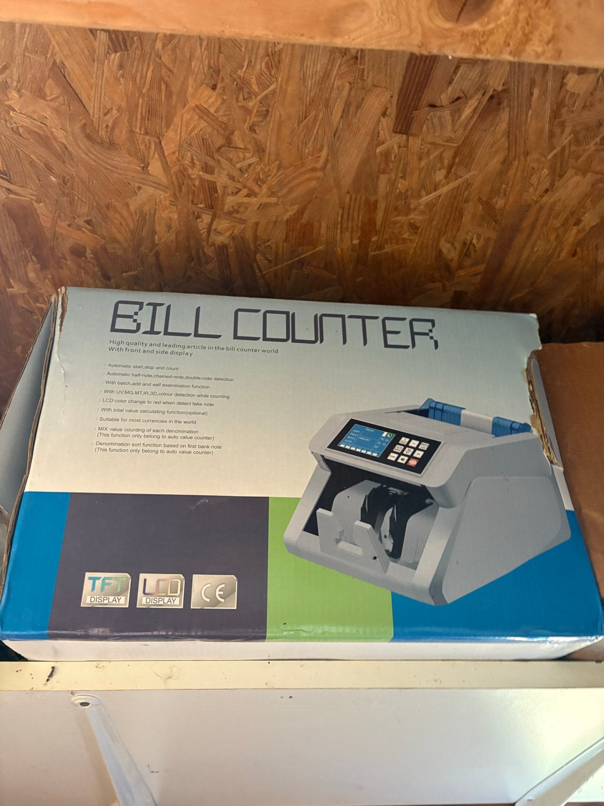 Geldtelmachine - Bill Counter met TFT en LCD Display, Ophalen of Verzenden