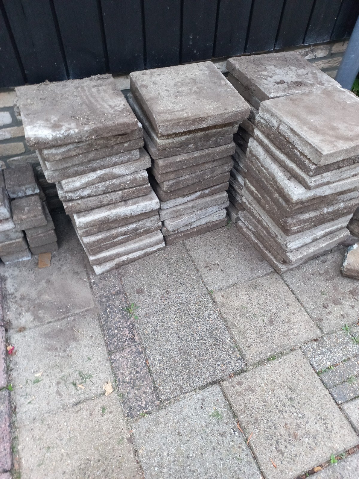 Gratis stoeptegels, Ophalen, Gebruikt, Beton, Overige typen