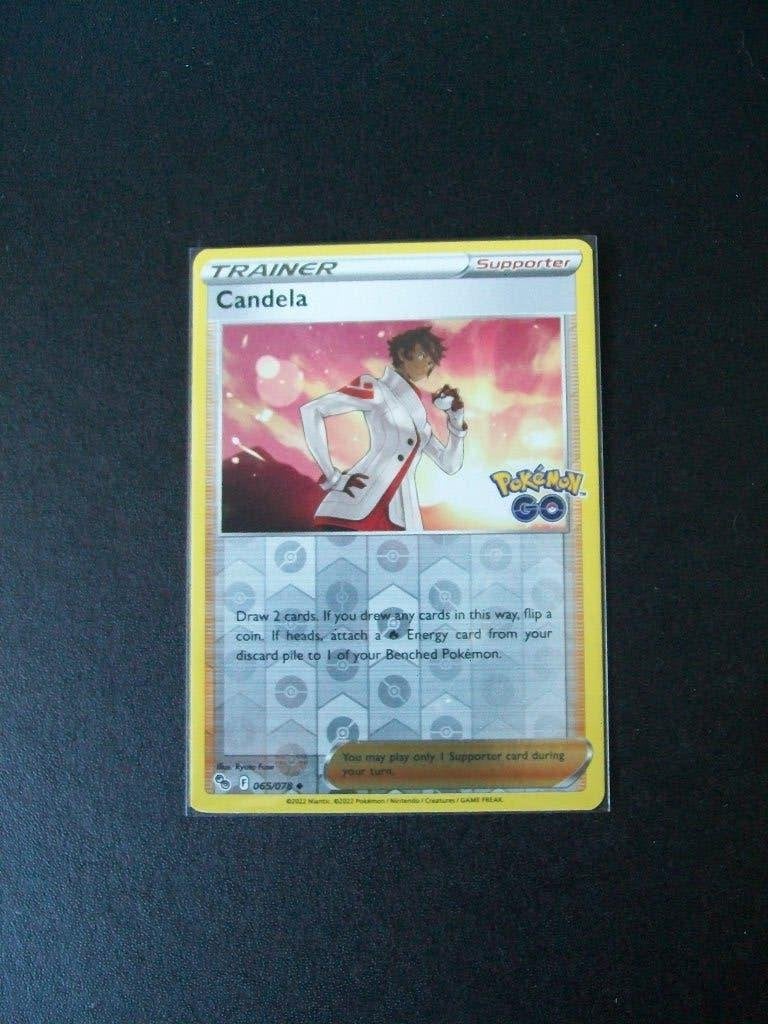 4490: Nieuwe Pokemon GO Kaart holofoil  Candela (065/078), Hobby en Vrije tijd, Verzamelkaartspellen | Pokémon, Verzenden, Nieuw