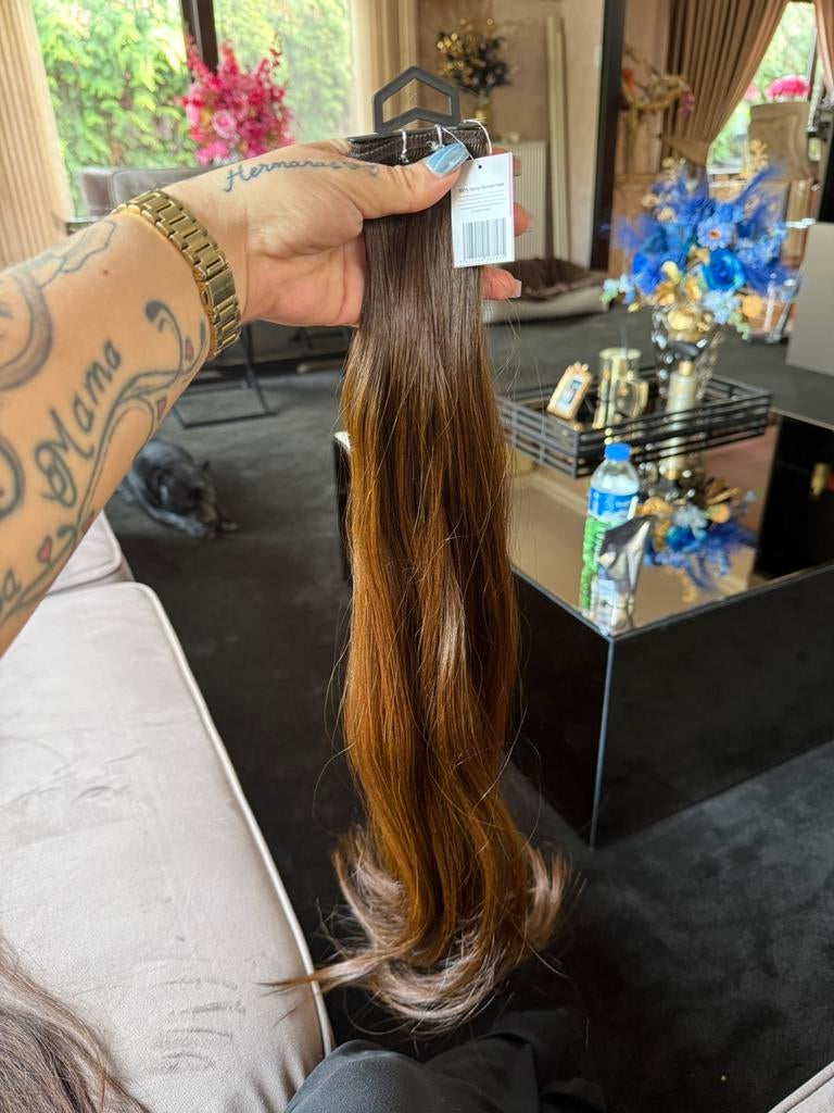 Haar extensions 2 matten nieuw, Sieraden, Tassen en Uiterlijk, Uiterlijk | Haarverzorging, Ophalen of Verzenden, Nieuw, Pruik of Haarverlenging