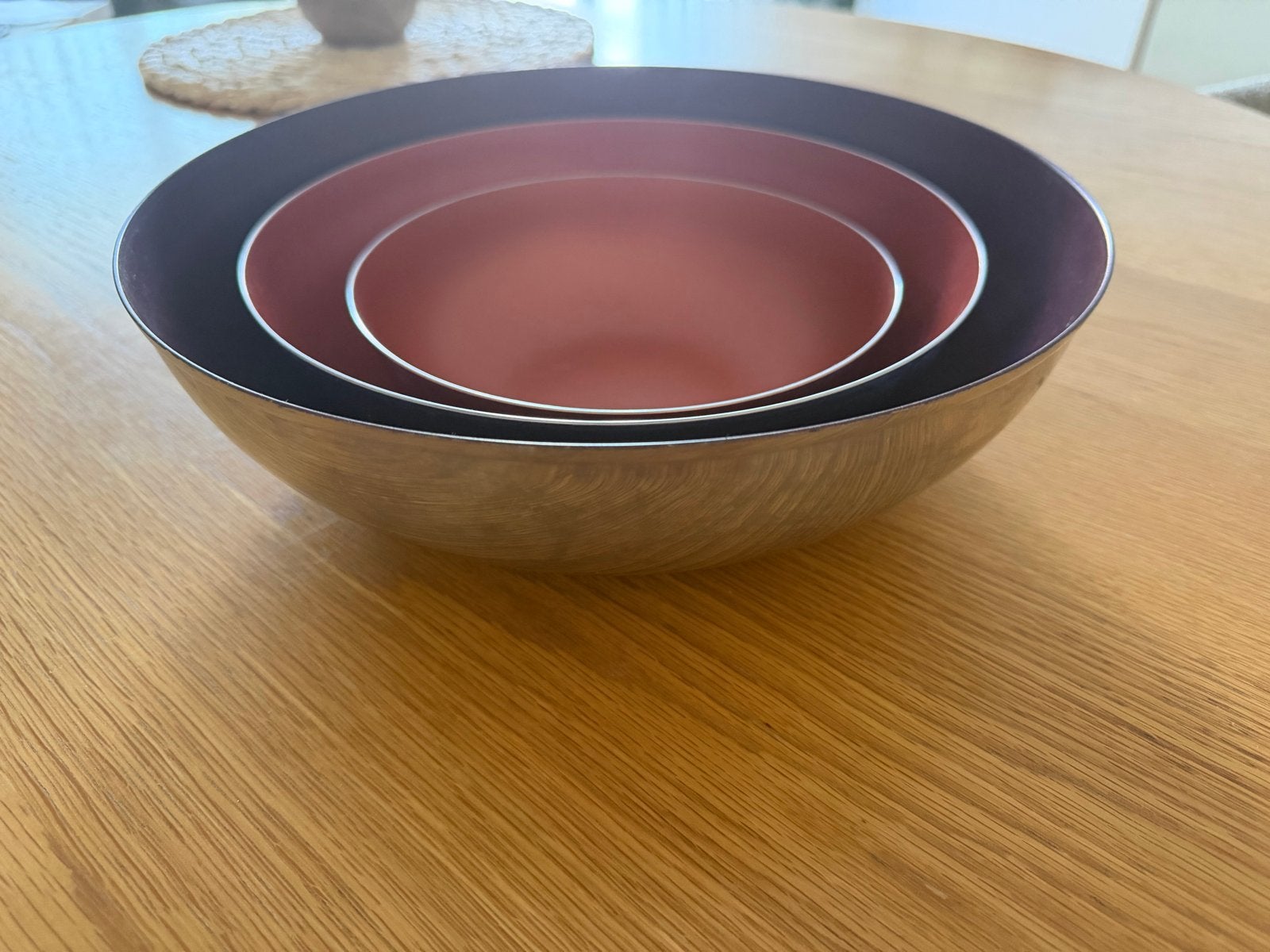 3-delige Tupperware schaalset, Ophalen, Gebruikt, Overige kleuren, Schaal