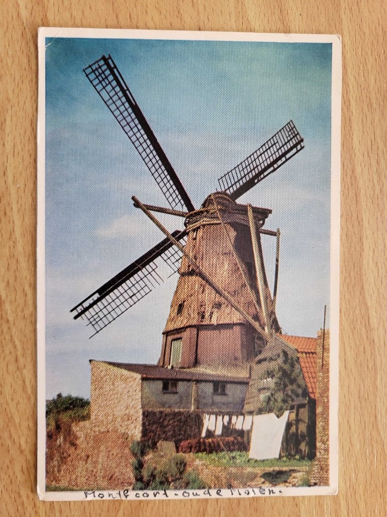 ansicht MONTFOORT oude molen, Verzamelen, Ophalen, Voor 1920, Utrecht