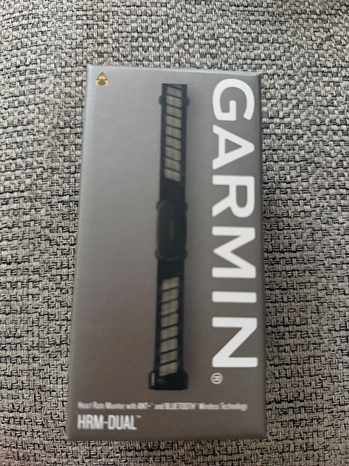 Garmin HRM-Dual Hartslagmeter - Nieuw in doos, Verzenden, Nieuw, Garmin, Met borstriem