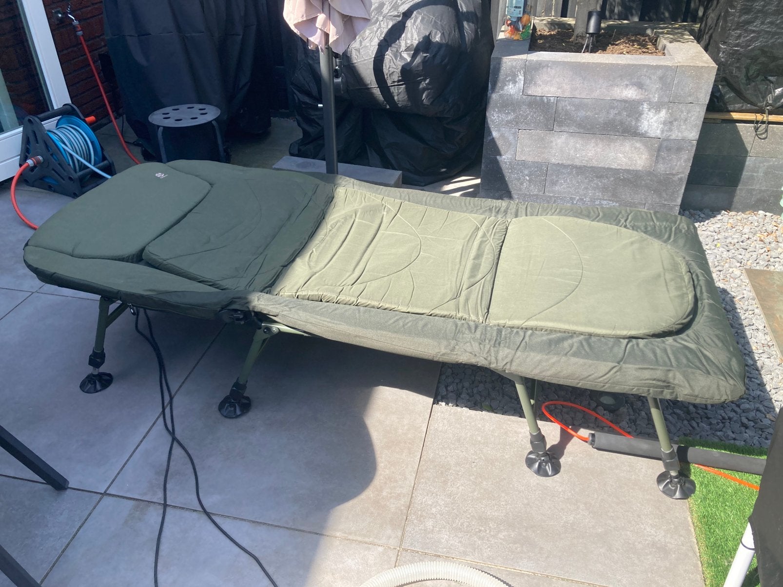 JRC Extreme 4 bedchair Karp nieuw, Watersport en Boten, Hengelsport | Karpervissen, Ophalen, Zo goed als nieuw, Overige typen